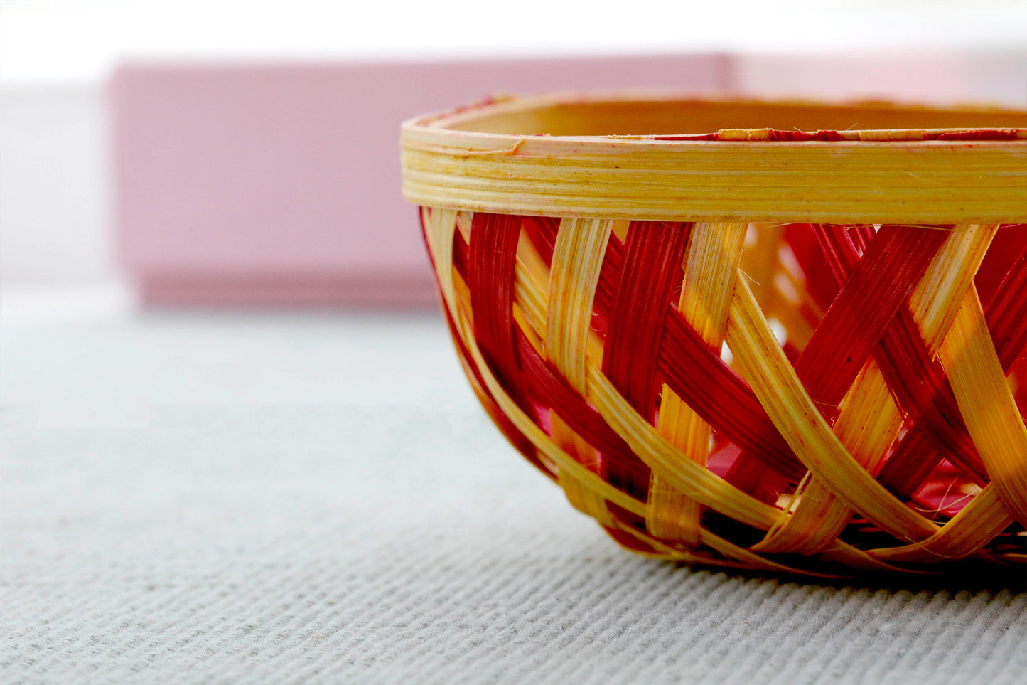 Bamboo Baskets square Shape Small