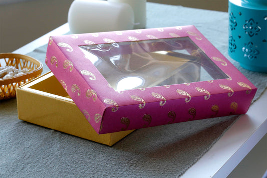 Printed Colourful Sweet & Gift Boxes with Lids